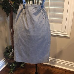 Dolce and Gabbana checked pencil skirt